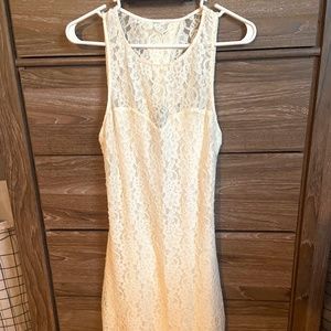 Lace Backless Dress
